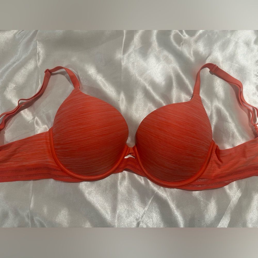 Victoria's Secret Vibrant Orange Bra
